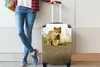 MuchoWow® Koffer Handgepäck Trolley Rollkoffer Kleine Produktbild-Vorschau 5