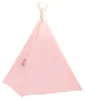 vidaXL Dětský stan Teepee s taškou Peach Skin Pink Náhled obrázku produktu 4