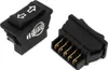 DC 12V Bouton Lève Vitre 5 Broches 20A DPDT Momentané Voir les images du produit 1