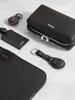 BOSS Key ring with AirTag holder Double B Saffiano Black Náhľad obrázku produktu 4