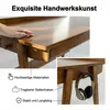 Biurko z litego drewna, biurko komputerowe z 2 szufladami, Podgląd zdjęcia produktu 5