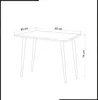 Skye Decor, Lery, bureaux, blanc, panneau de particules de Voir les images du produit 4