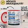 Musikjournalistin Tasse Geschenk Spruch Wer Will Schon Produktbild-Vorschau 3