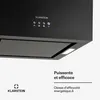Hotte lustre en îlot 596m³/h Panneau LED EEK A Voir les images du produit 5