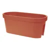Balkon Geländer Blumenkasten oval 60 cm - Terracotta - Produktbild-Vorschau 1