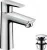 Hansgrohe Talis E, Waschbecken, Chrom Produktbild-Vorschau 3