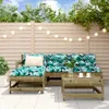 vidaXL 5-tlg. Garten-Lounge-Set mit Kissen Imprägniertes Produktbild-Vorschau 2
