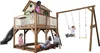 AXI Spielhaus Liam mit Sandkasten, Doppelschaukel & grauer Produktbild-Vorschau 5