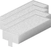 A set of three rectangular air filters stacked on top of each other, presented at a diagonal angle against a white background. Voir les images du produit