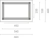 Telaio per microonde mcr1 60x40cm ne 94507 micel Anteprima dell’immagine prodotto 5