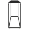 vidaXL Konsolentisch Schwarz 120x35x75 cm Hartglas Produktbild-Vorschau 12