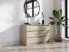 Commode 6 tiroirs, Couleur : Chêne Sonoma, 138 x 78 x 39 cm Voir les images du produit 2