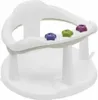 A white baby bath seat with colorful star-shaped knobs. Náhled obrázku produktu