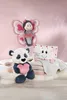 Nici-62610-Kuscheltier Love Panda mit Herz NICI GREEN-35cm Produktbild-Vorschau 4
