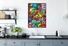 MuchoWow® Gerahmtes Poster Monster - Muster - Gemüse - Produktbild-Vorschau 3