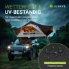 Juskys Autodachzelt Lago 120 x 210 cm - Wetterbeständig mit Produktbild-Vorschau 5