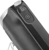 Close-up shot of the top part of a black electric hand mixer. Produktbild-Vorschau