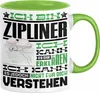 Zipliner Geschenk Kaffee-Tasse Geschenkidee für Zipliner Produktbild-Vorschau 1