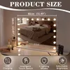 VANITII Hollywoodzkie lustro do makijażu 80cm x 58cm z Podgląd zdjęcia produktu 14
