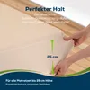 Sensalou Spannbettlaken 180 x 200 cm - Beige (1er Pack) Produktbild-Vorschau 5