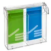 2-fach Prospektbox mit Deckel wetterfest / DIN Lang Produktbild-Vorschau 3