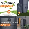 GARANTIA IBIZA serbatoio per acqua piovana quadrato 200 Anteprima dell’immagine prodotto 6