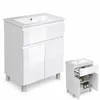 Badezimmerschrank mit Waschbecken und Schublade, 60 cm, Produktbild-Vorschau 3