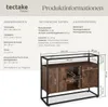 tectake® Sideboard Oldham Industrial Style 100 x 38 x 80,5 Produktbild-Vorschau 7