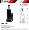 YATO Hydraulischer Wagenheber mit 1 stufigem Kolben und Produktbild-Vorschau 4