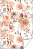 MuchoWow® Poster Rosen - Braun - Weiß 120x180 cm - Produktbild-Vorschau 1