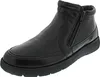 A black leather boot is shown against a white background. Produktbild-Vorschau