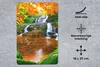 MuchoWow® Mauspad Mousepad Natur - Wasserfall - Steine - Produktbild-Vorschau 2