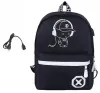 Sac à dos scolaire pour jeunes musique réfléchissante usb Voir les images du produit 9