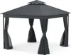 Blumfeldt Mondo Dual Pavilion 3x3 - dvojitá střecha a sítě Náhled obrázku produktu 2