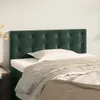 vidaXL Testiera verde scuro 90x5x78/88 cm Velluto Anteprima dell’immagine prodotto 2