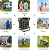 Klapphocker, Campinghocker mit 15L Kühlrucksack, Produktbild-Vorschau 7