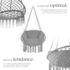 Fauteuil suspendu GRAZIA - gris Voir les images du produit 3