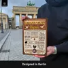 LANOLU Retro Blechschild Hühnerstall-Regeln, Hühner Schild, Produktbild-Vorschau 3