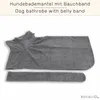 Monkimau Hundebademantel aus Mikrofaser für mittelgroße Produktbild-Vorschau 3