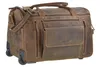 Greenburry Reisetasche mit Rollen Leder Trolley antikbraun Produktbild-Vorschau 20