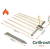 Support pour poisson à piquer | Asado Grill| avec réglage Voir les images du produit 5