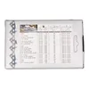 The image shows the side of a product box for a Stihl chainsaw chain, displaying a chain sample and a technical specification table. Produktbild-Vorschau