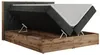 MKS MEBLE Boxspringbett 140x200 mit Bettkasten Eiche, Produktbild-Vorschau 5