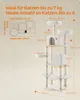 Feandrea Kratzbaum 206 cm, XXL, mit 13 Kratzsäulen, 2 Produktbild-Vorschau 6