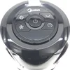 A close-up view of the control panel of a Midea tower fan. Voir les images du produit