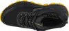 A top-down view of a black and yellow Skechers athletic shoe. Náhľad obrázku produktu