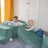KiddyMoon Detské ihrisko Velvet vyrobené z peny so Náhľad obrázku produktu 4