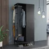 Kleiderschrank 'Puumala' 180 x 80 x 45 cm Garderobenschrank Produktbild-Vorschau 1