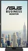 A monitor screen displaying a cityscape with the ASUS BUSINESS MONITOR logo at the top. Náhľad obrázku produktu