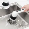 Effektive Elektrische Reinigungsbürste mit 9 Bürstenköpfen, Produktbild-Vorschau 2